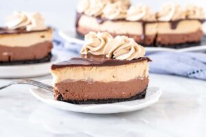 Dark Chocolate Mocha Cheesecake