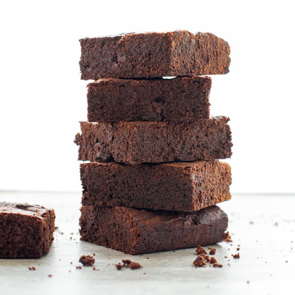  Decadent fudgy brownies that pack a serious caffeine punch.