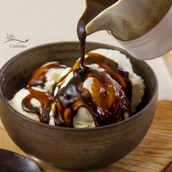  Decadent mocha caramel sauce is the perfect addition to your morning coffee.