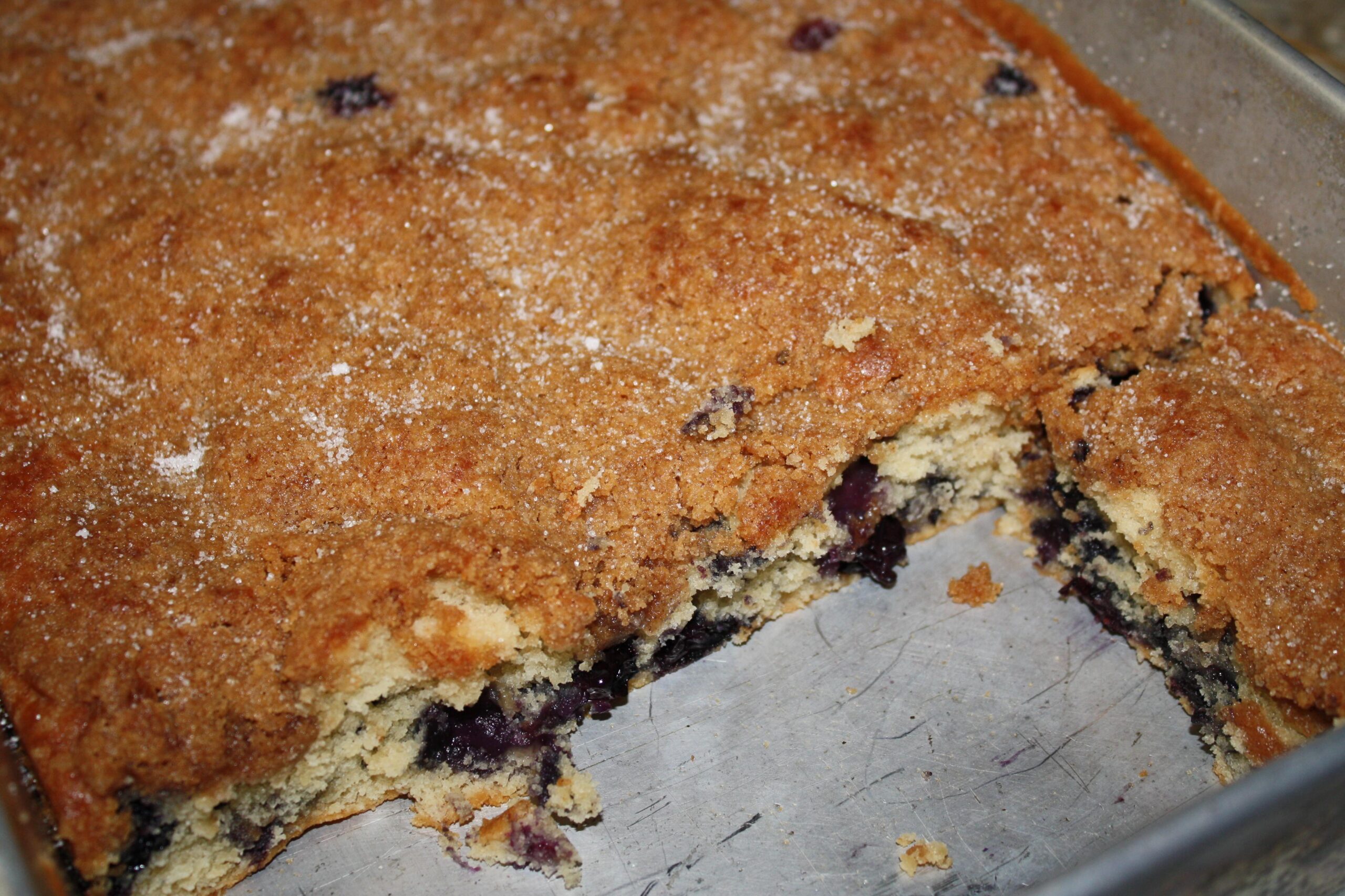 Easy to Bake Blueberry Coffee Cake Recipe