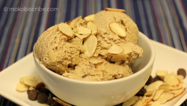  Delight your taste buds with this sweet and creamy Caramel Mocha Almond Ice Cream.