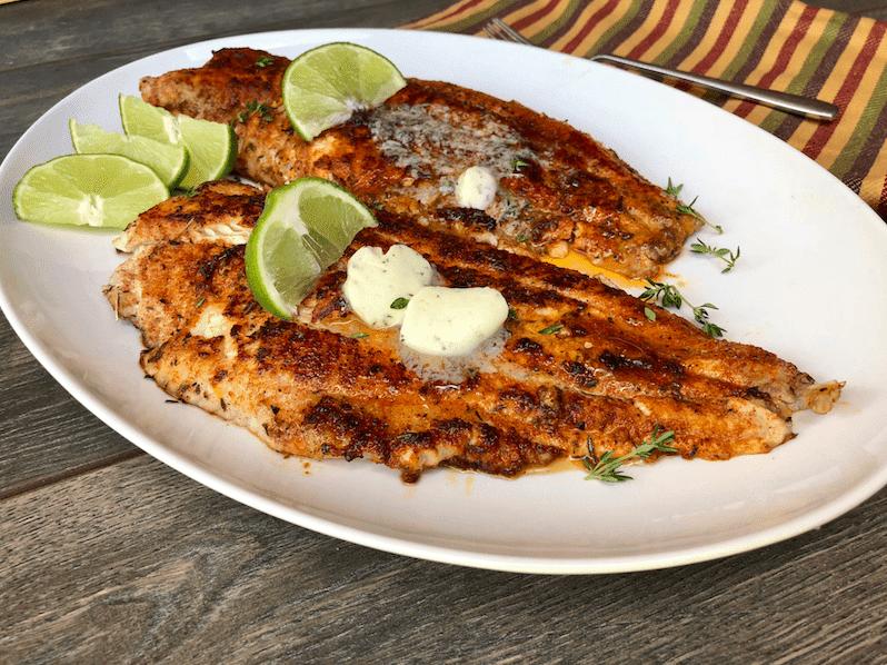  Dive into a dish that's full of flavor with our grilled catfish!