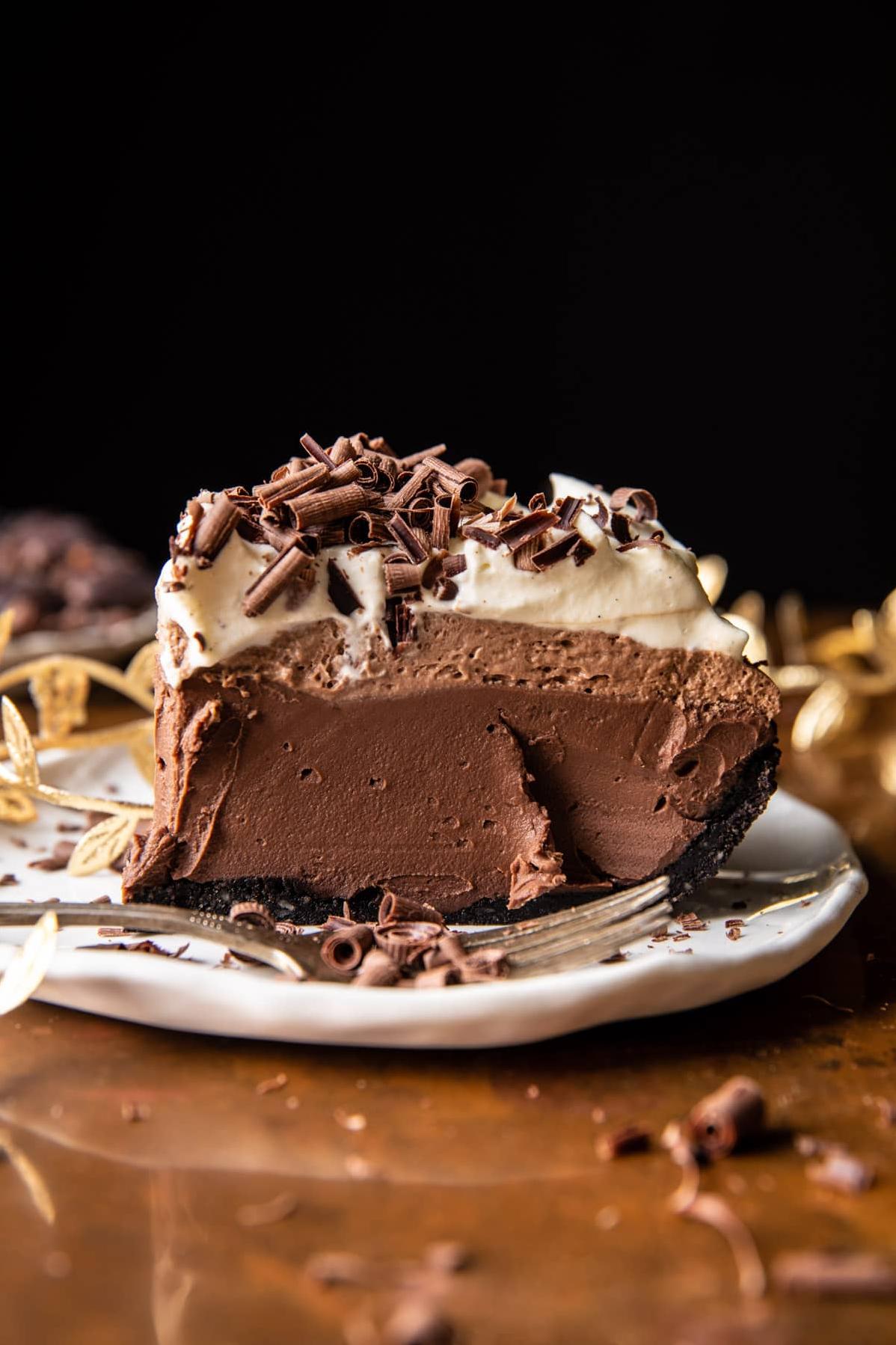  Dive into a heavenly chocolatey slice of Mocha Pie!