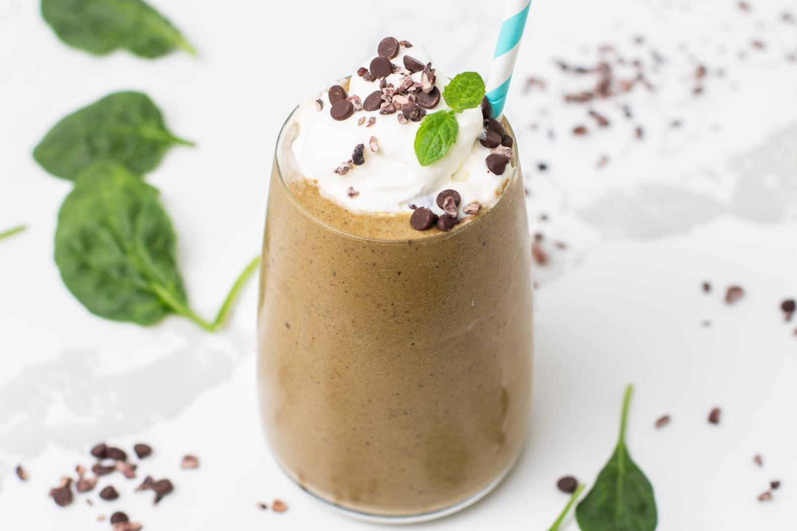  Don't have time for a sit-down breakfast? This smoothie is the perfect on-the-go meal.