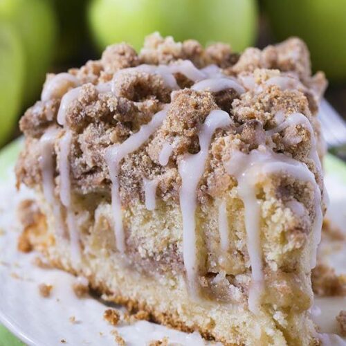 Easy and Cheap Apple Cinnamon Coffee Cake