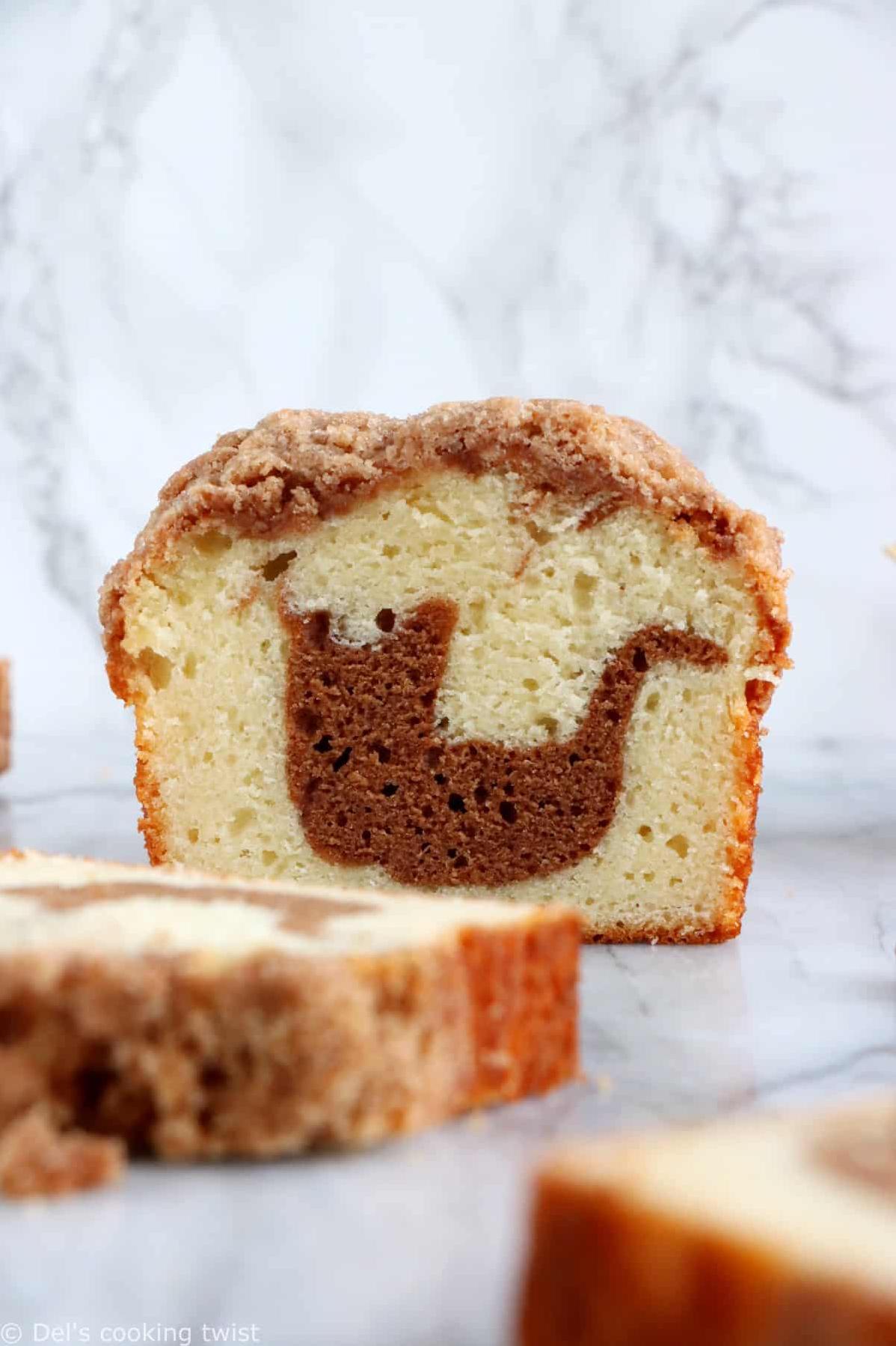  Enjoy a slice of this coffee cake for the ultimate breakfast experience.