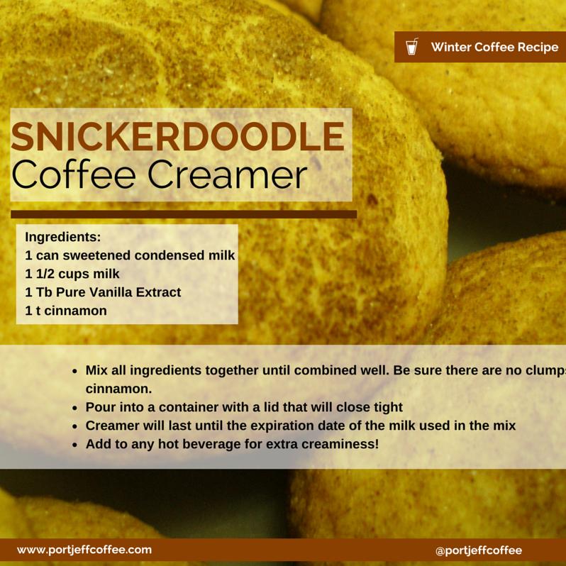  Enjoy the comforting taste of Snickerdoodle in every sip.