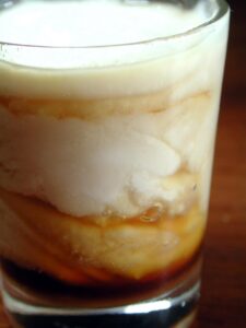 Espresso Marbled Panna Cotta