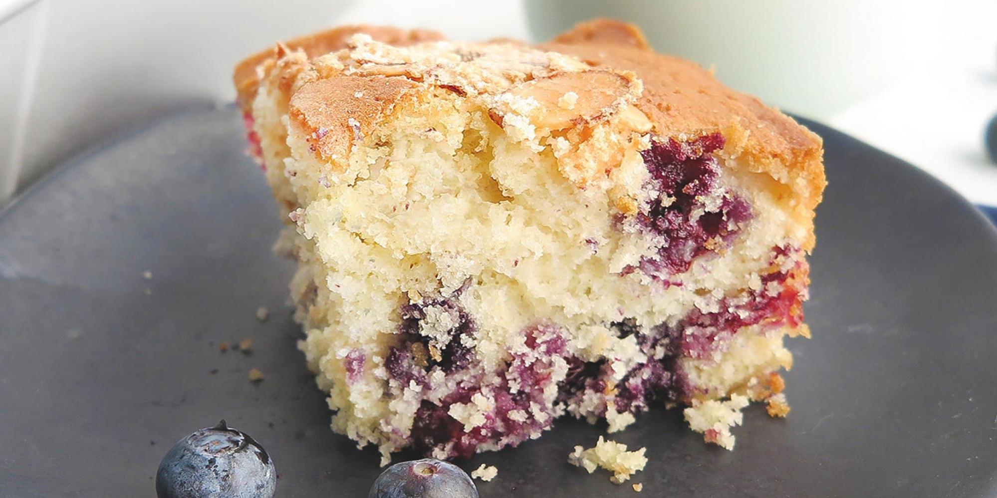  Every slice of this cake is a heavenly fusion of nuttiness and fruity goodness.