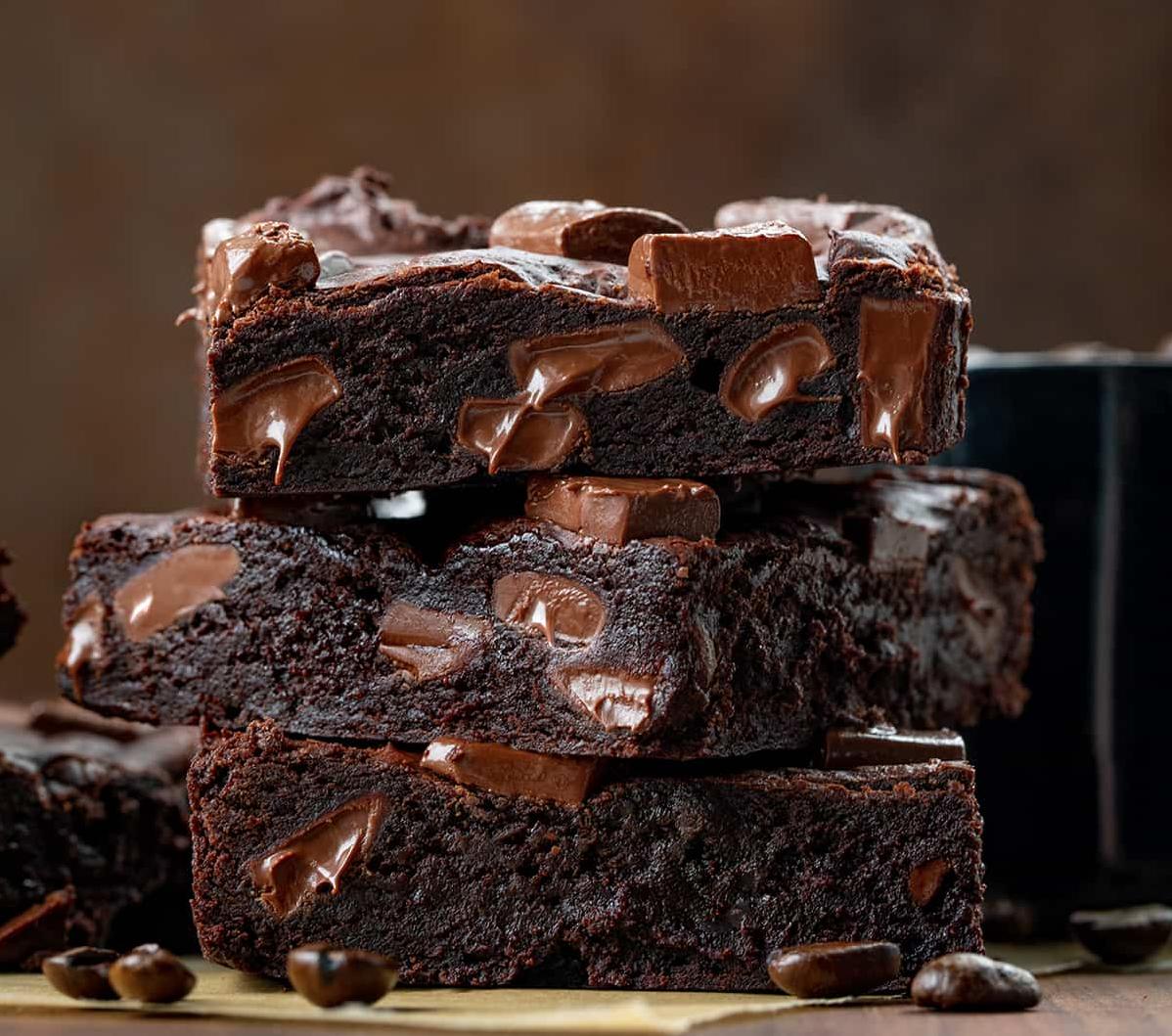  Experience ultimate chocolate bliss with these gooey and irresistible brownies.