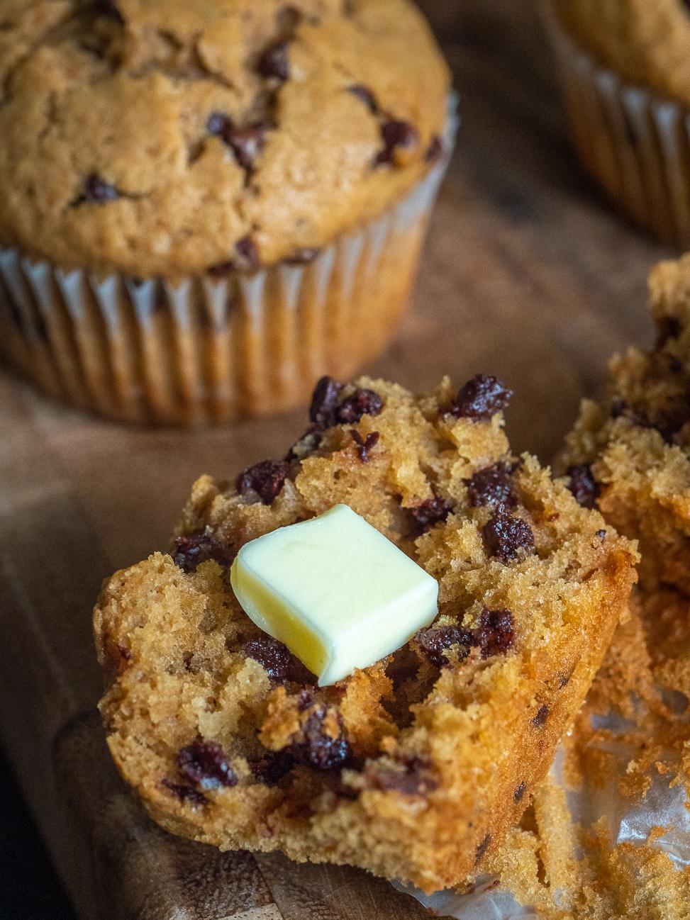 For an extra boost, pair these muffins with a delicious cup of coffee or a latte.