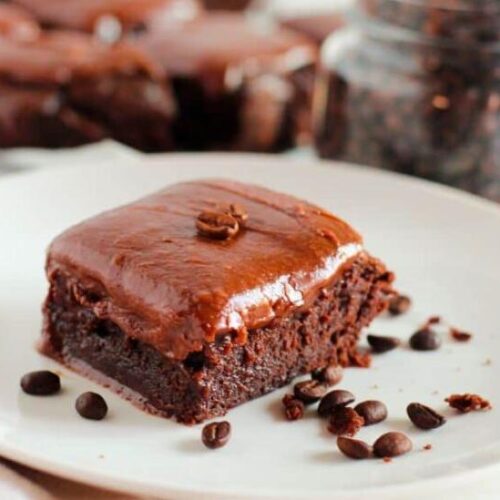 Frosted Mocha Brownies