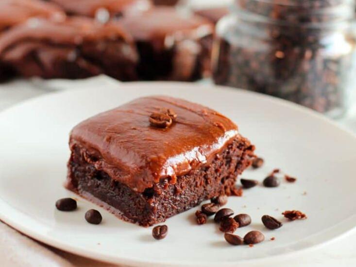 Frosted Mocha Brownies