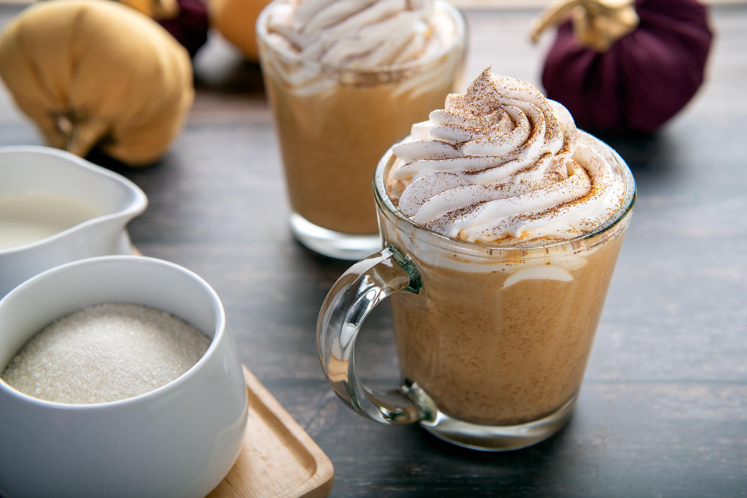  Get cozy with a pumpkin spice latte