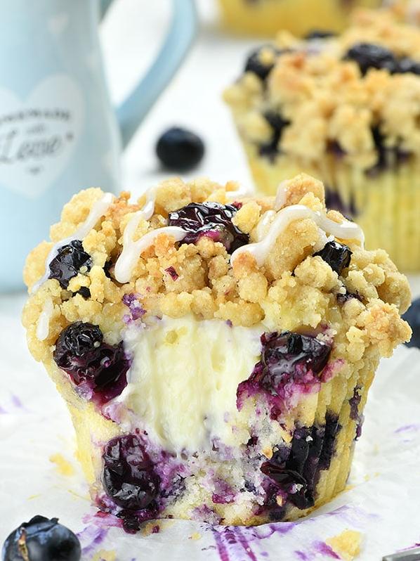  Get ready to fall in love with these Cream Cheese Coffee Cake Muffins.
