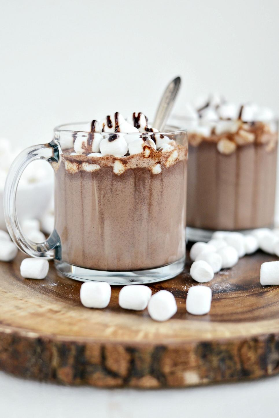  Get ready to indulge in a heavenly cup of hot chocolate like no other.