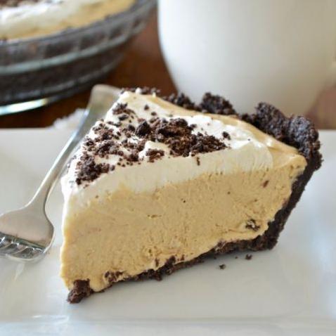 Get ready to indulge in this heavenly cappuccino cream pie.