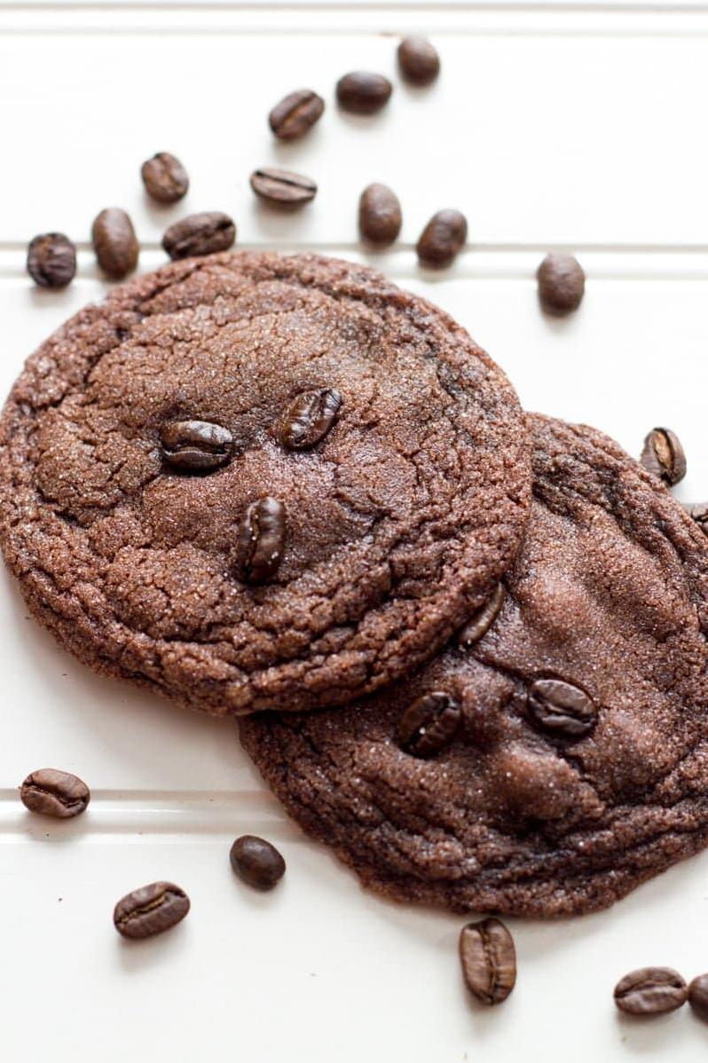  Get your coffee fix with these delectable espresso cookies.