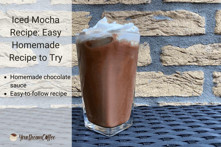  Get your coffee fix without breaking a sweat with an Iced Buffed Mocha.