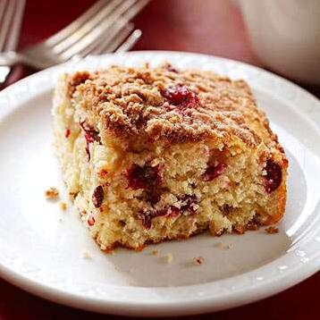  Here's a slice of heaven - Cranberry Streusel Coffee Cake