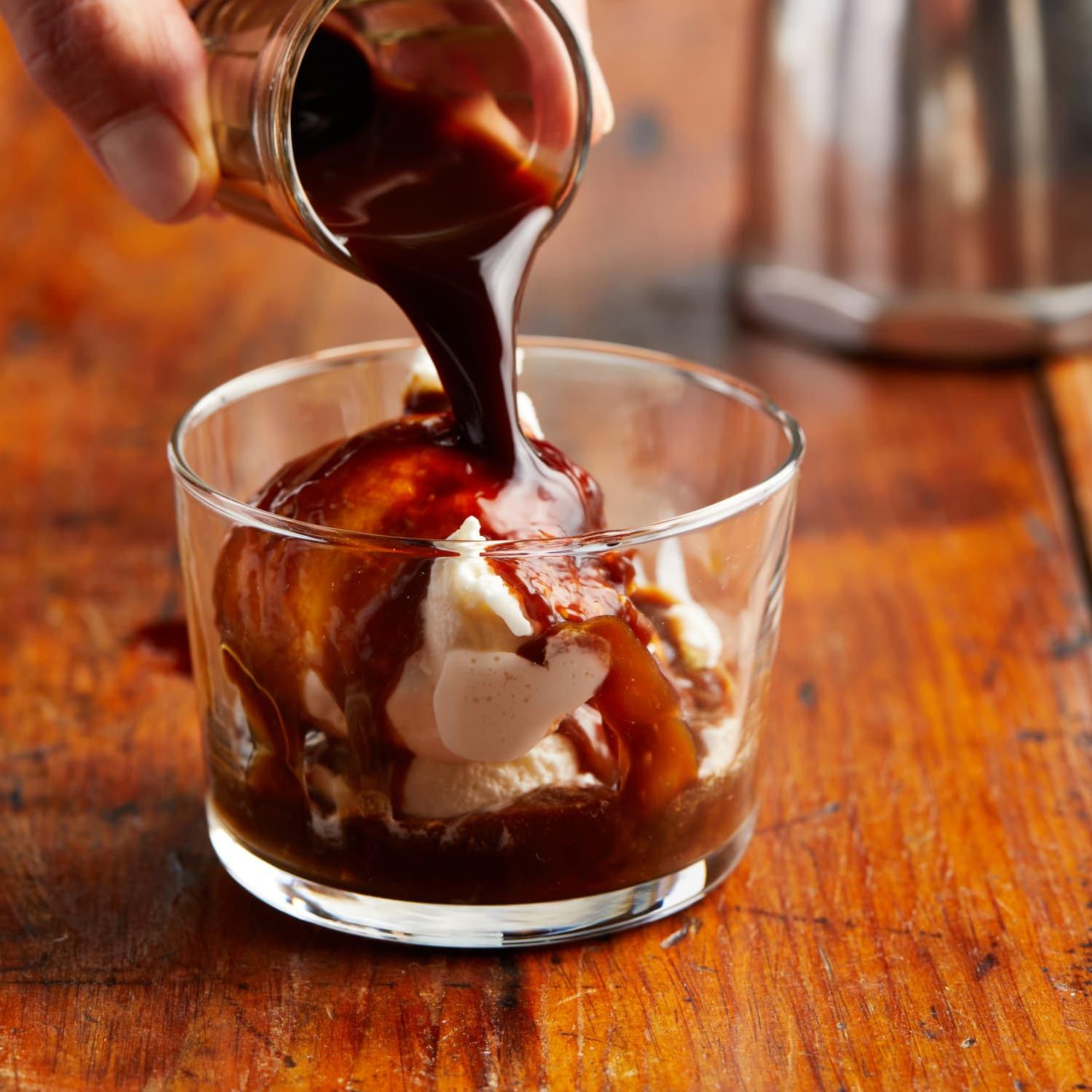 Heavenly Delight: Ice-cream with Espresso Sauce Recipe