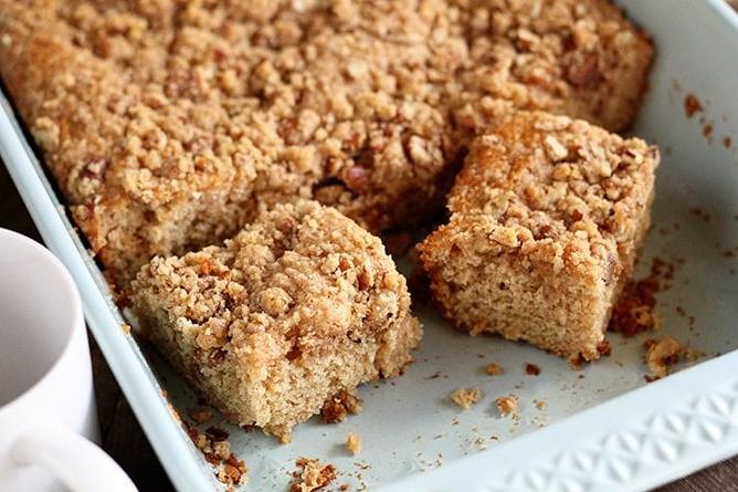  Impress your family and friends with this coffee cake that tastes like it came straight from a bakery.