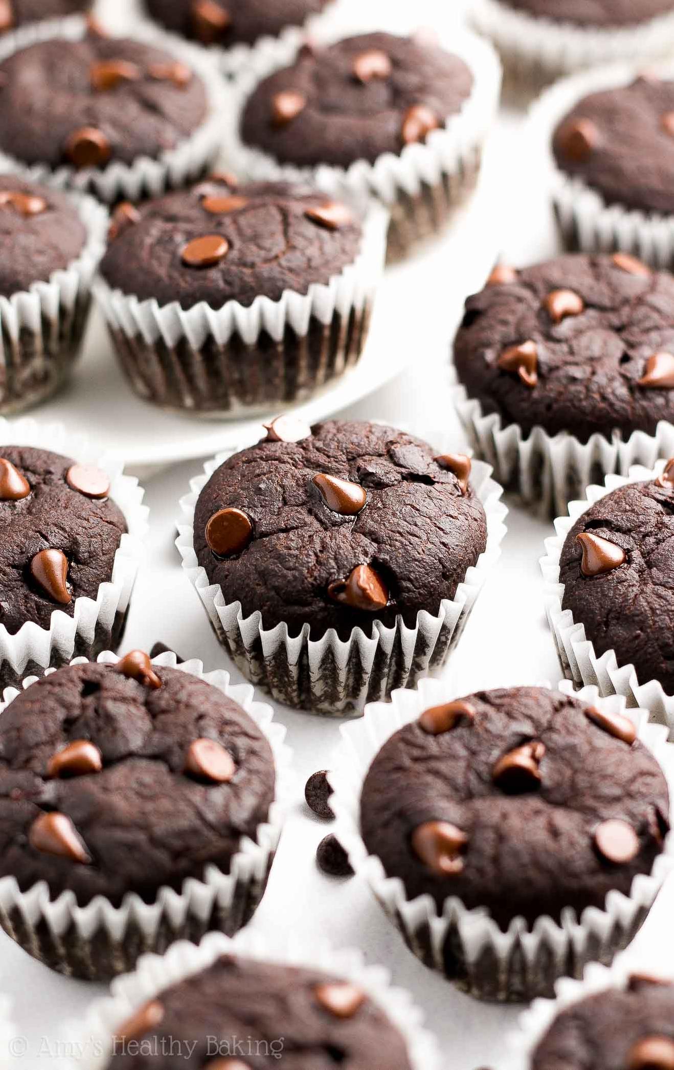 Indulge in the perfect combination of chocolate and coffee with these Cafe Mocha Mini Muffins!