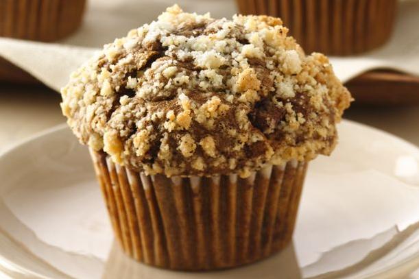 Indulge in the rich and creamy flavor of cappuccino with every bite of these delicious muffins.
