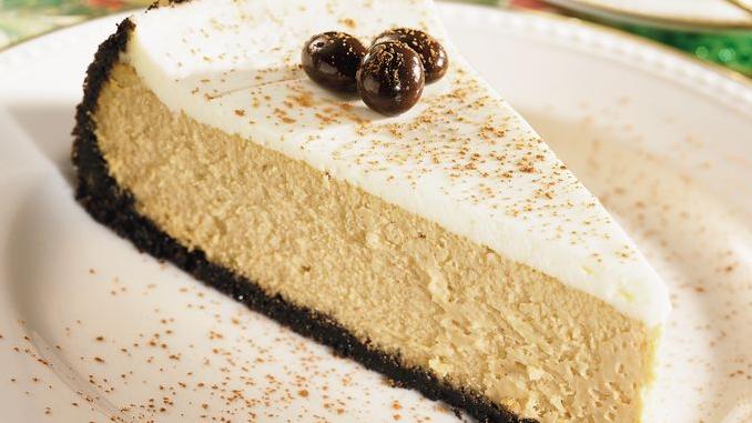  Indulge in the rich and creamy flavor of this delicious dessert.