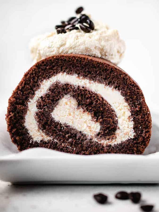  Indulge in this light and fluffy swiss roll