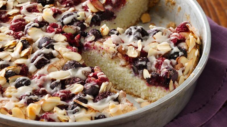  Indulge your taste buds with the sweetness of berries and almond