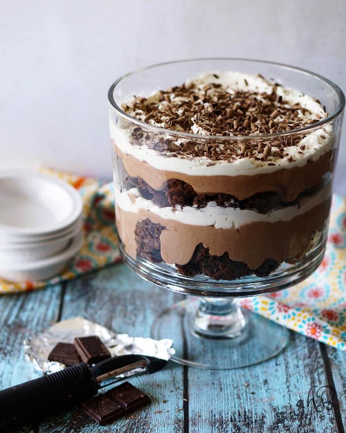  Layers upon layers of chocolaty goodness!