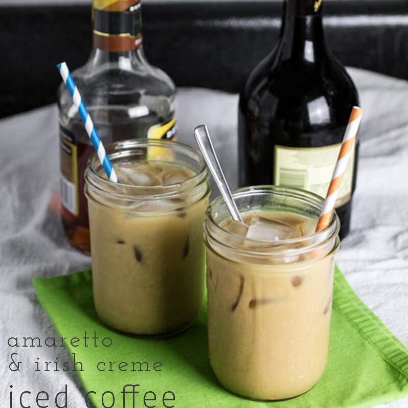  Let's get fancy and spike our coffee with amaretto!