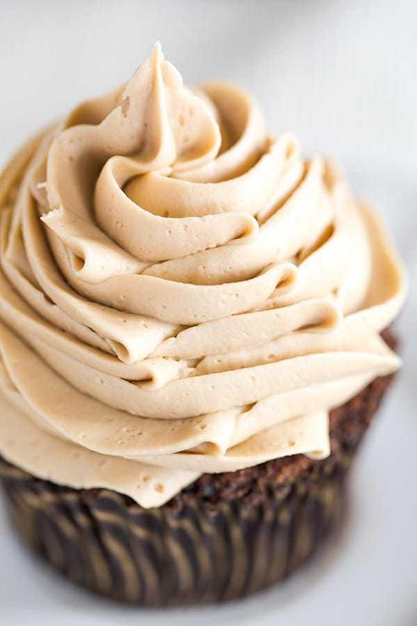  Make any dessert a little more special with a dollop of this drool-worthy frosting.