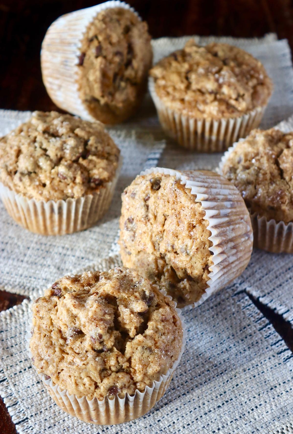  Make your kitchen smell amazing with these freshly-baked Cappuccino Crunch Muffins.