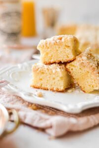 Microwave Orange Coffee Crumb Cake