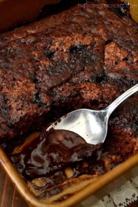 Mocha Brownie Pudding Cake