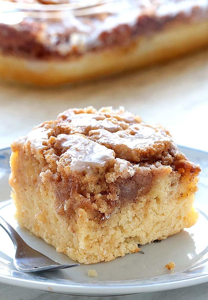  Need a coffee break? Try our Cinnamon Coffee Cake!