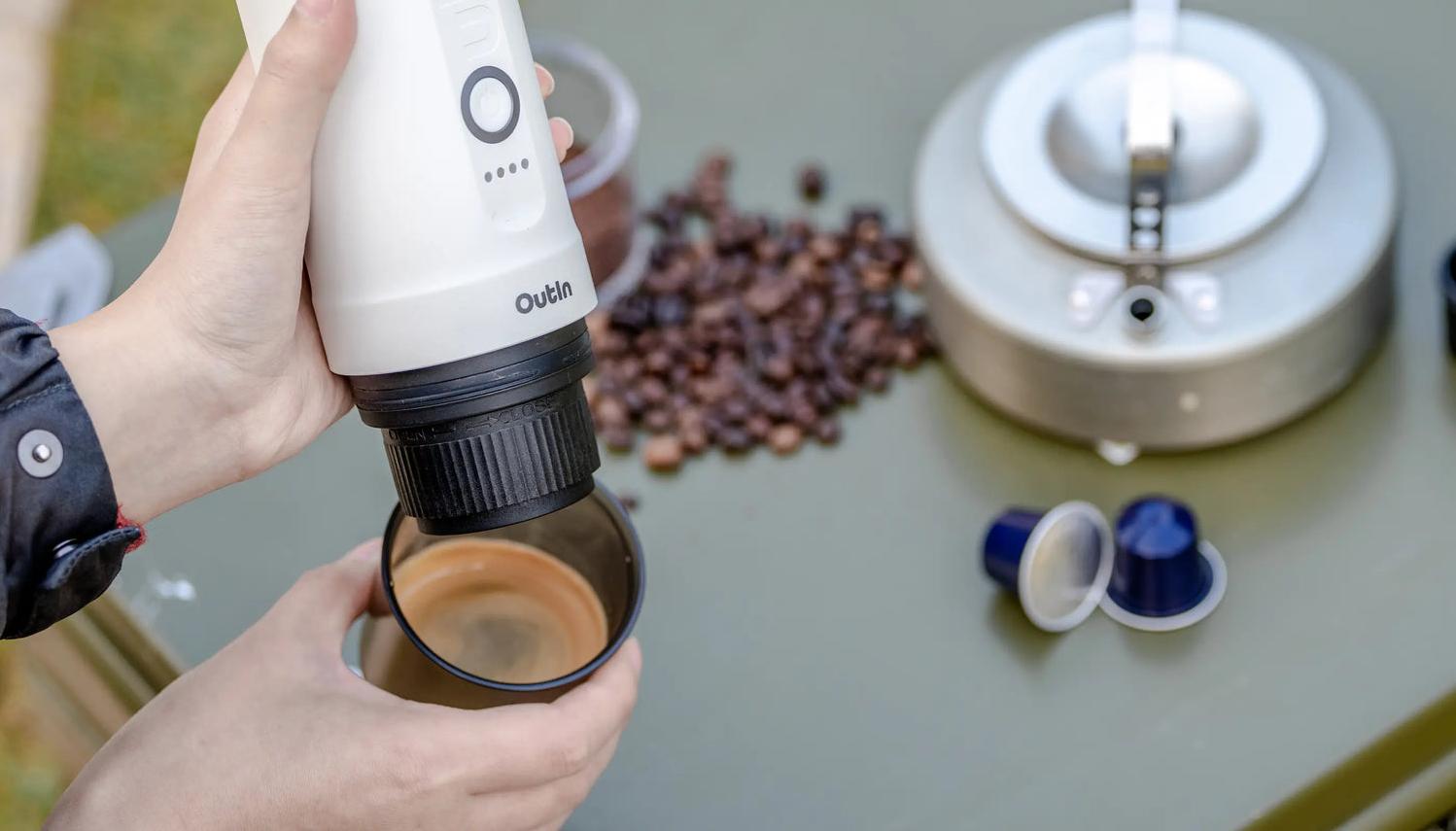  No more boring instant coffee when you can make this flavorful portable coffee.