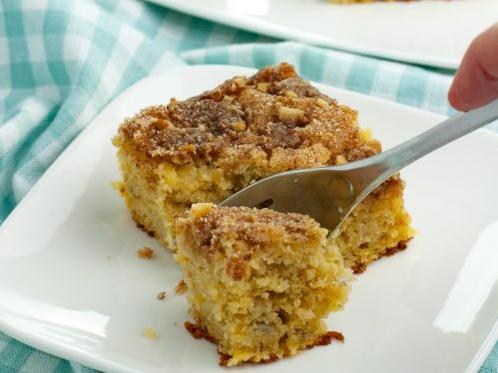  Nothing beats the heavenly aroma of freshly baked coffee cake in the morning.