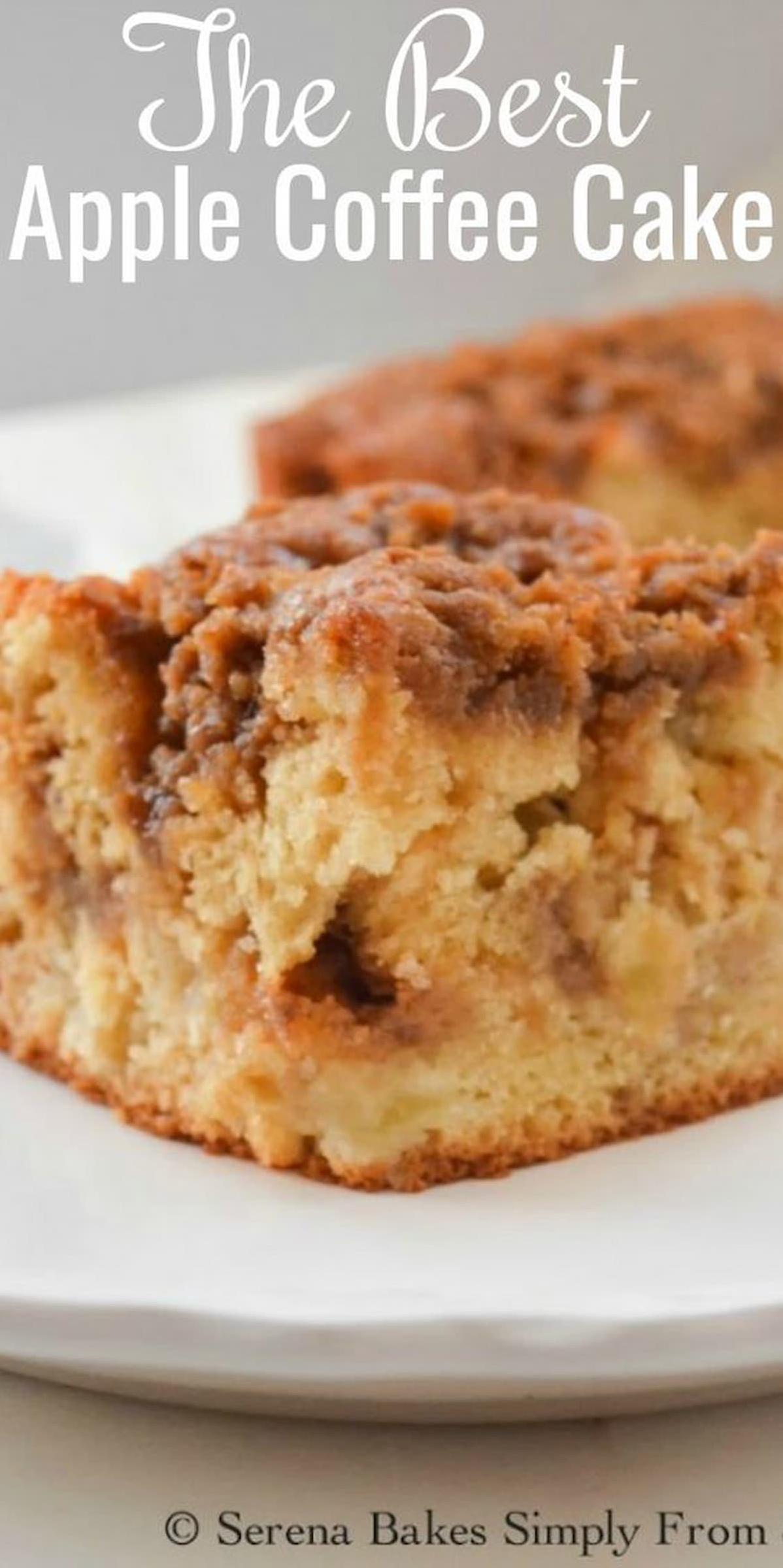  One bite of this coffee cake and you'll be transported to a