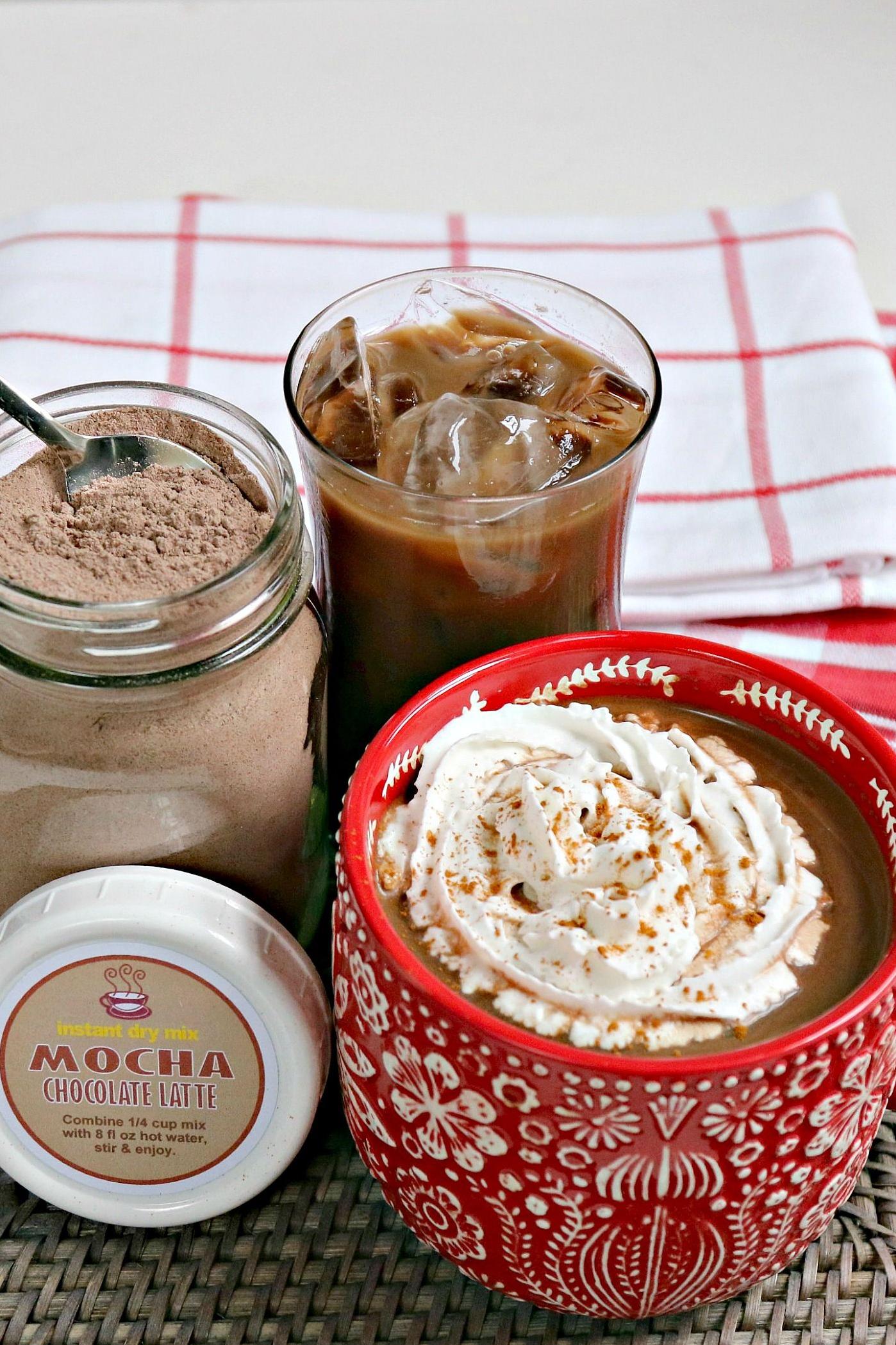  Our Café Mocha Drink Mix is the perfect blend of coffee and chocolate