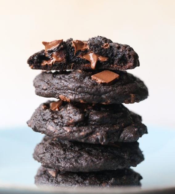  Our mocha cookies are the perfect accompaniment to a hot cup of joe.