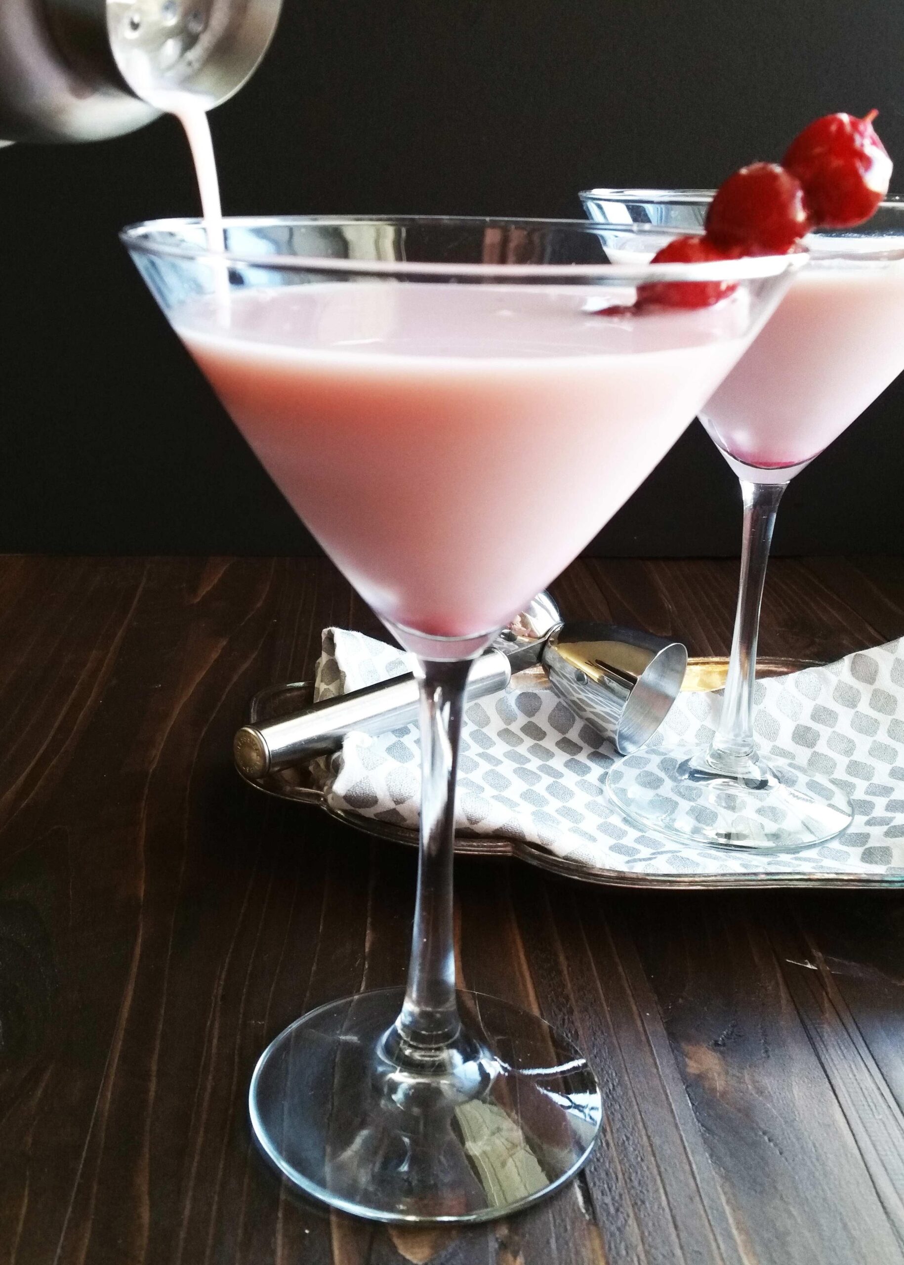  Our Pink Mocha Martini is as pretty as it is delicious.