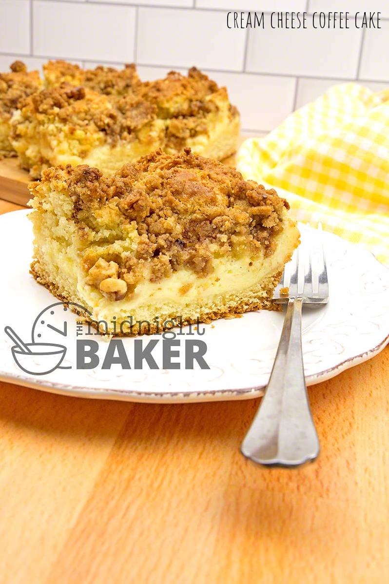  Our quick and cheesy coffee cake has the perfect balance of sweetness and a rich cheesy flavor.