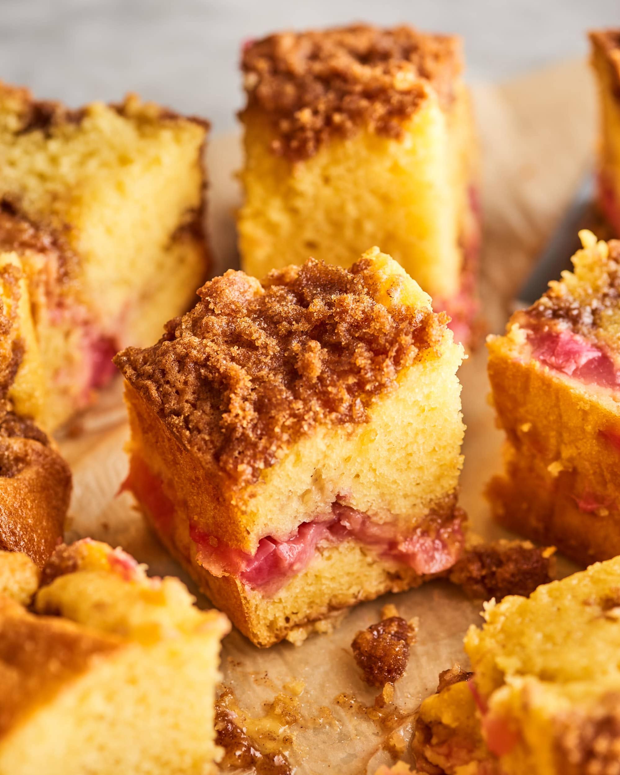  Packed with rhubarb goodness