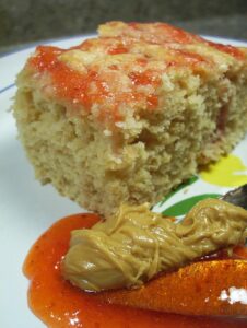 Peanut Butter and Jelly Coffee Cake