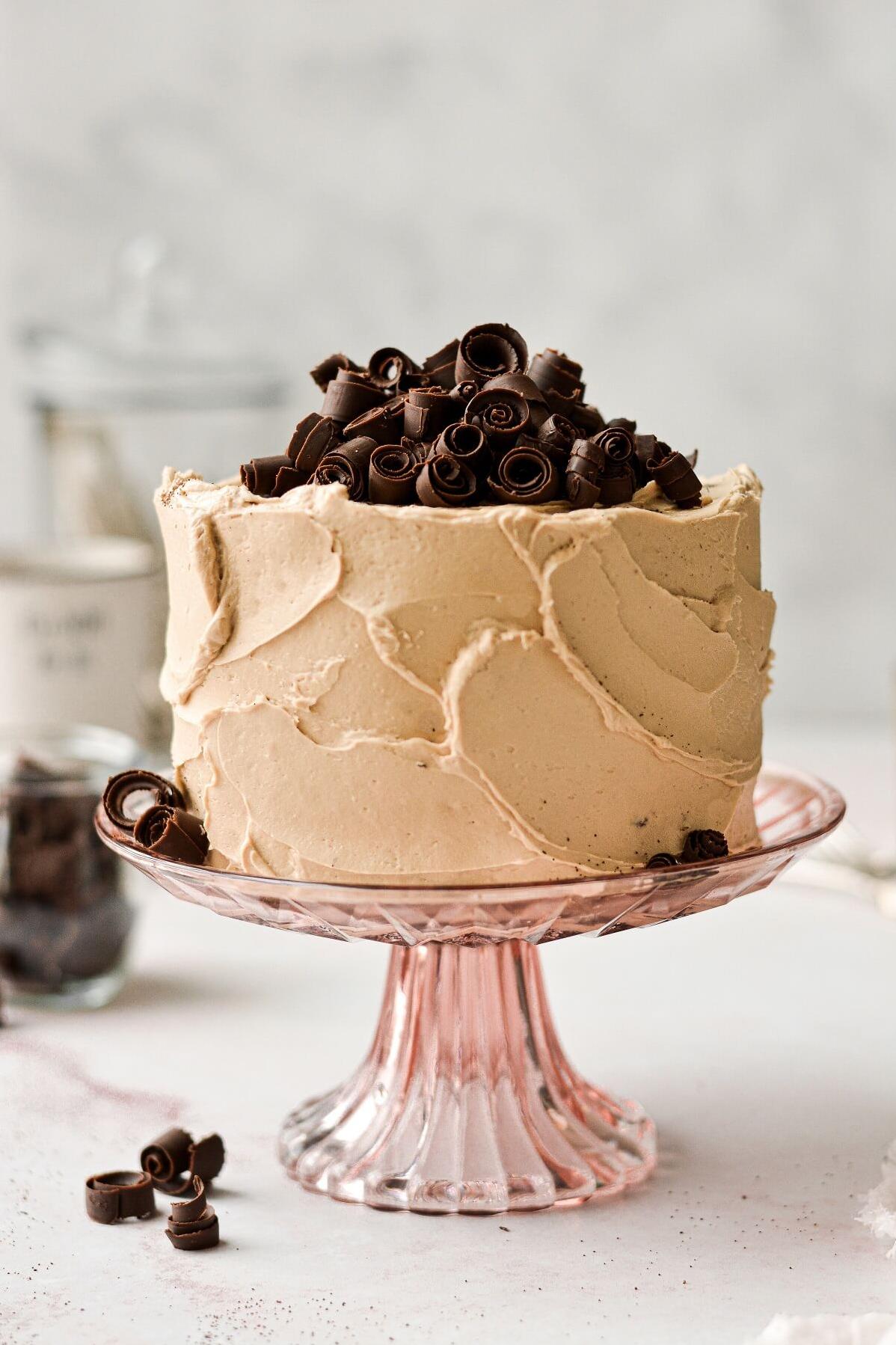  Perfect cake for the chocolate and coffee lover