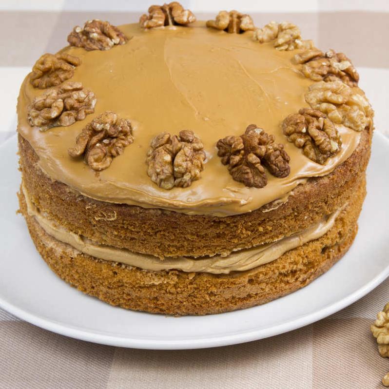  Perfect with a hot cup of coffee, this cake will make your mornings better.