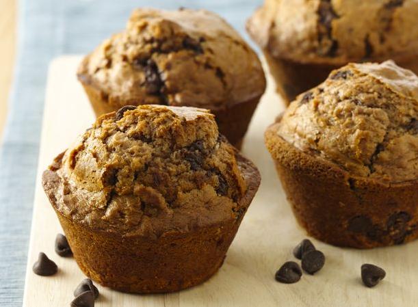  Perk up your day with a delicious cappuccino muffin.